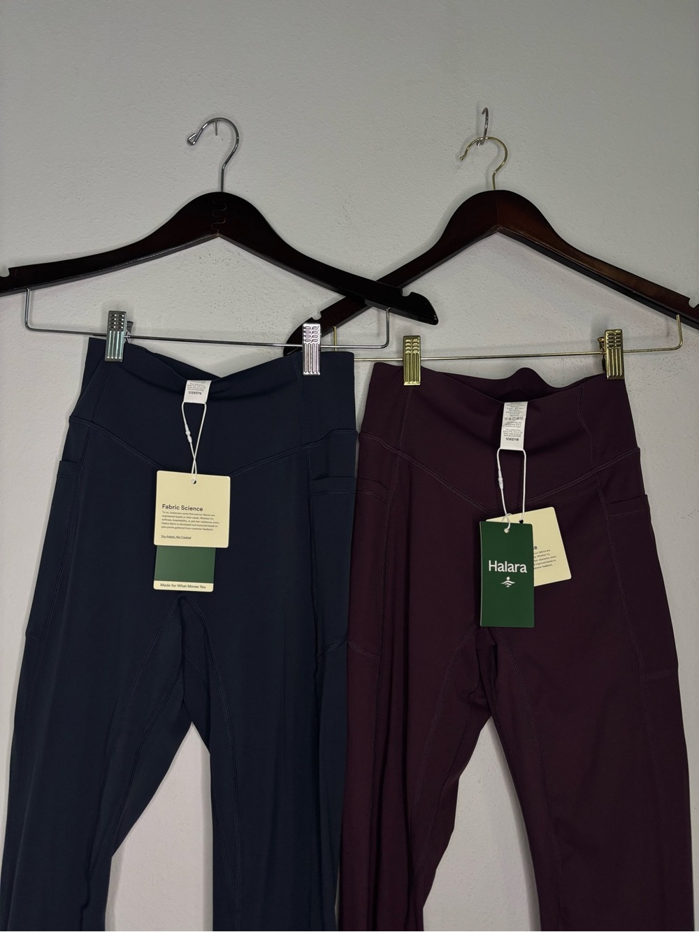 HALARA NWT NAVY & MAROON LEGGINGS BUNDLE SZ XS - Picture 3 of 7